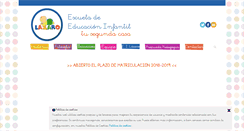 Desktop Screenshot of escuelainfantillazaro.com